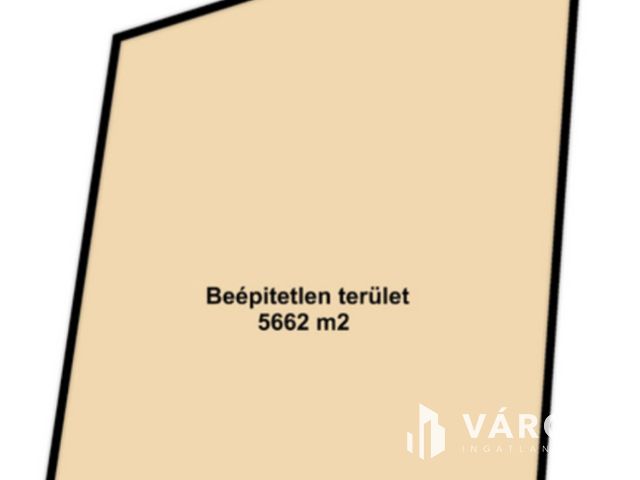 5662 m2-es Ipari terület a BYD-tól 3 kilométerre eladó.