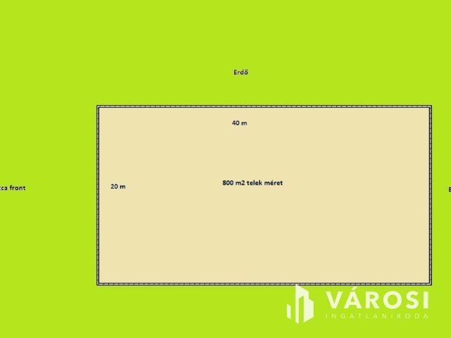 Belterületi építési telek Pilisborosjenőn a Malom dűlőben