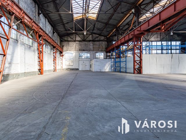 Csepel művek területén, extra méretű raktár kiadó