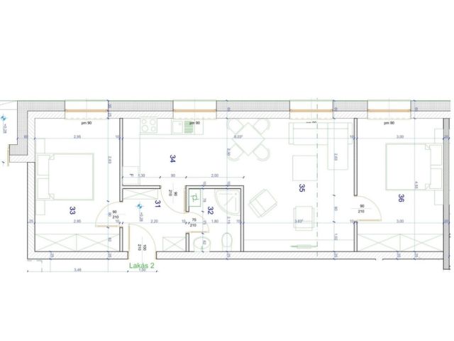 Újépítésű lakás a Mórahalmi Gyógyfürdő mellett -2