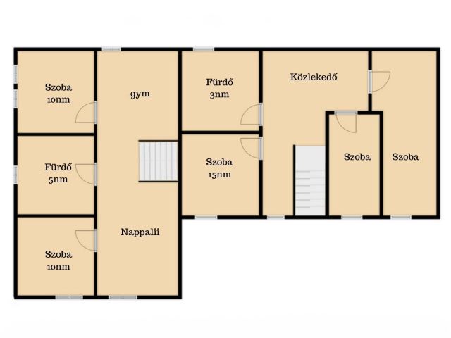 Kertvárosi, 3 lakásos Ikerházfél