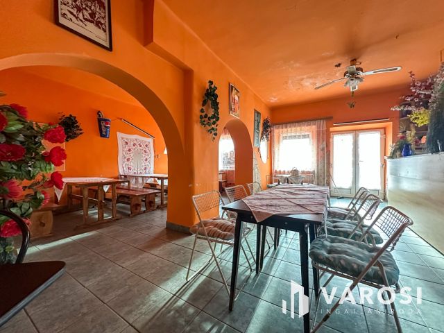 Főútvonal mellett, vállalkozásra alkalmas családi ház eladó!