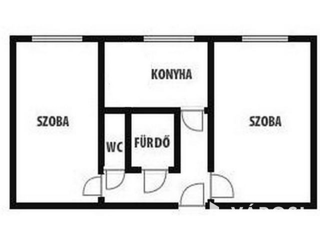 Kiadó 2 szobás frekventált helyen